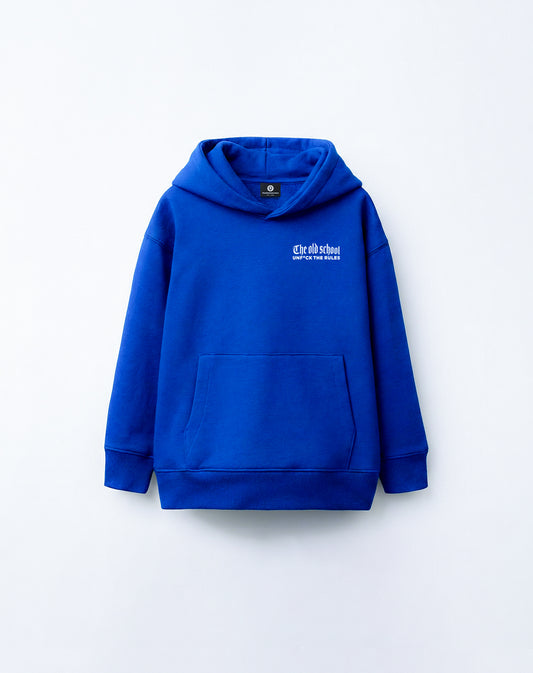Unfuck The Rules – Royal Blue Hoodie Oversized