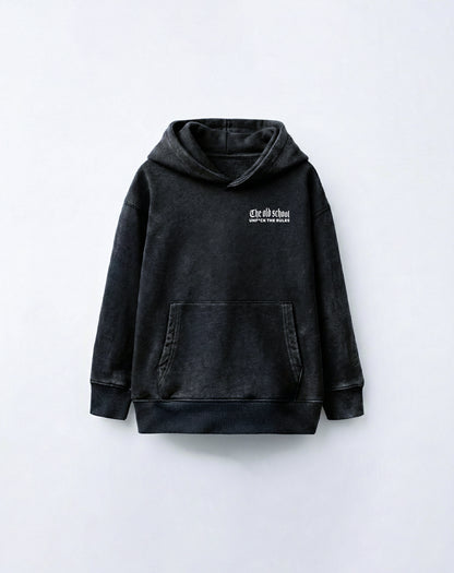 Acid Wash Oversized Hoodie