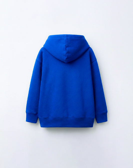 Street Essential Hoodie – Royal Blue Oversized
