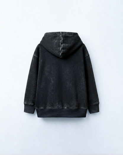 Acid Wash Oversized Hoodie