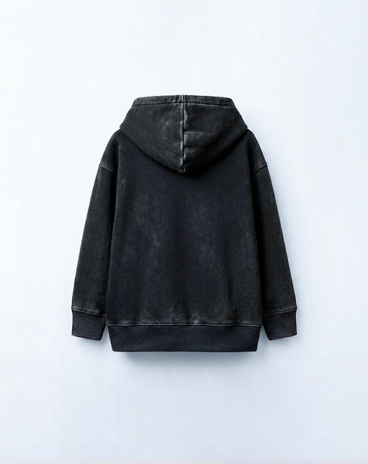 Acid Wash Oversized Hoodie