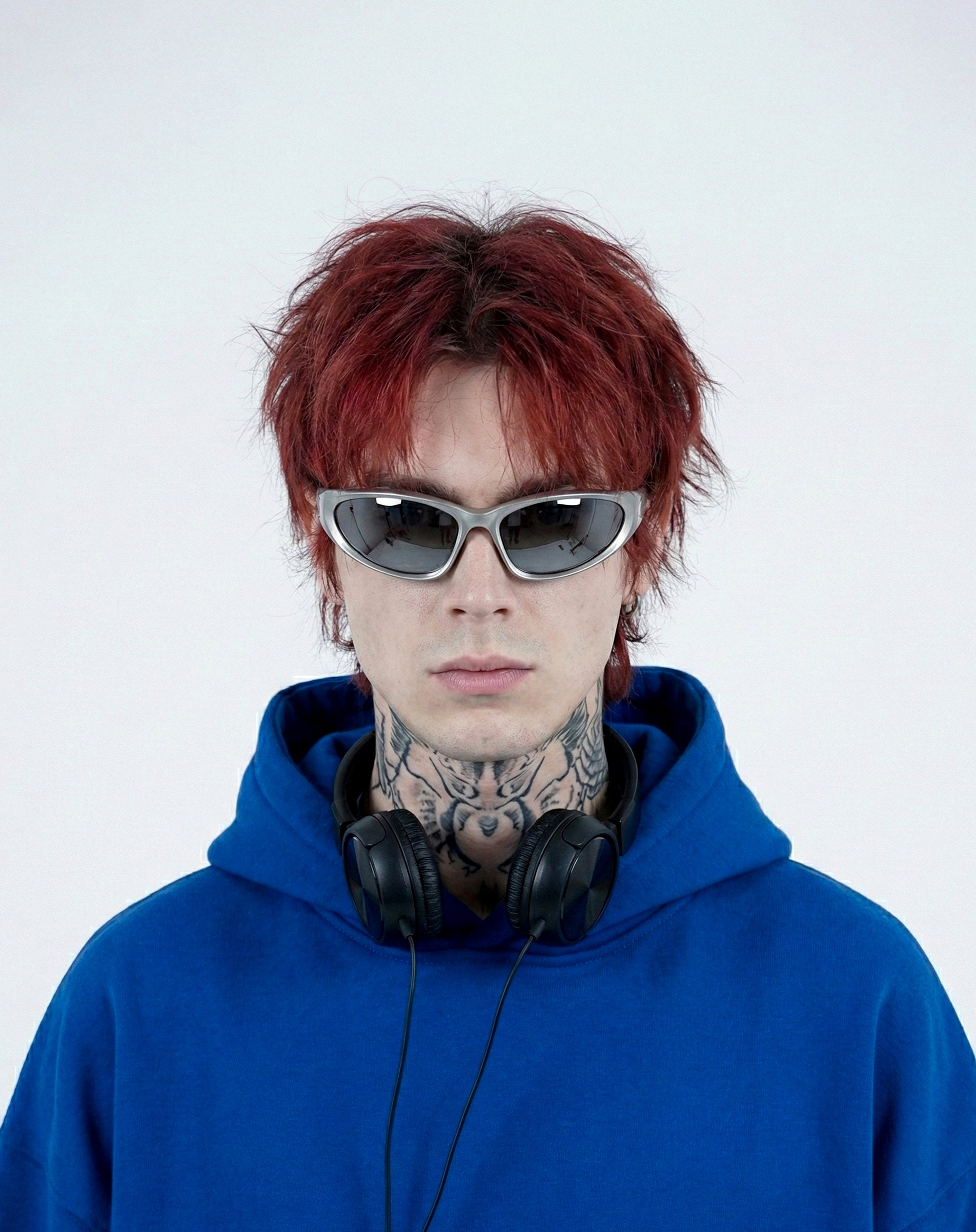 Street Essential Hoodie – Royal Blue Oversized