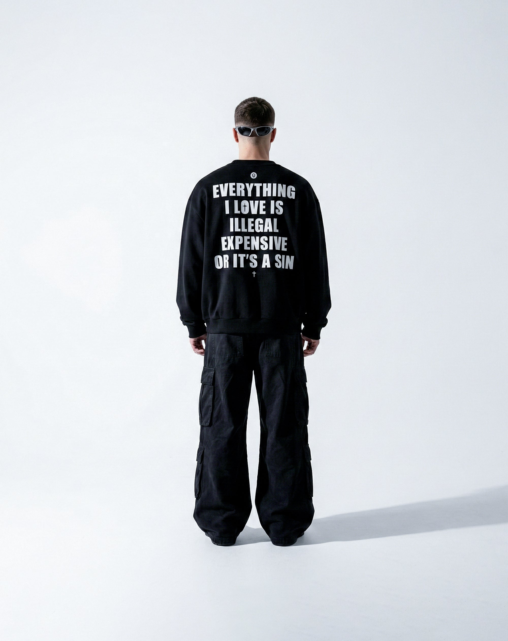 Illegal / Expensive / Sin – Crewneck