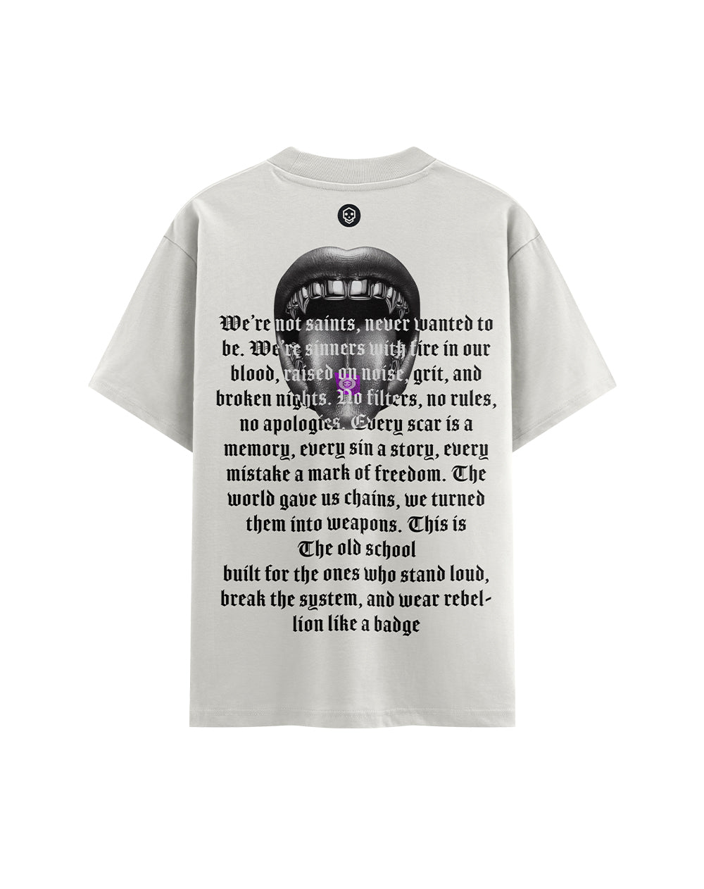 We're Not Saint Oversized Tee