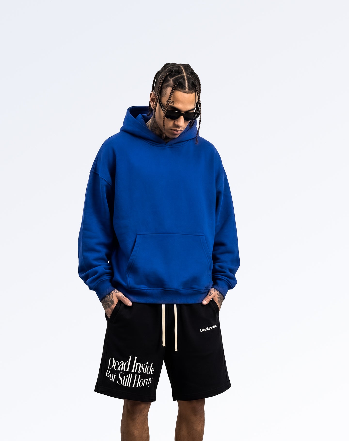 Dead Inside Premium Relax Fit Shorts