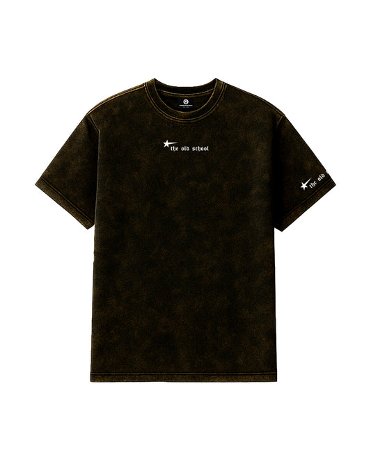 Burnout Black – The Old School Oversized Tee