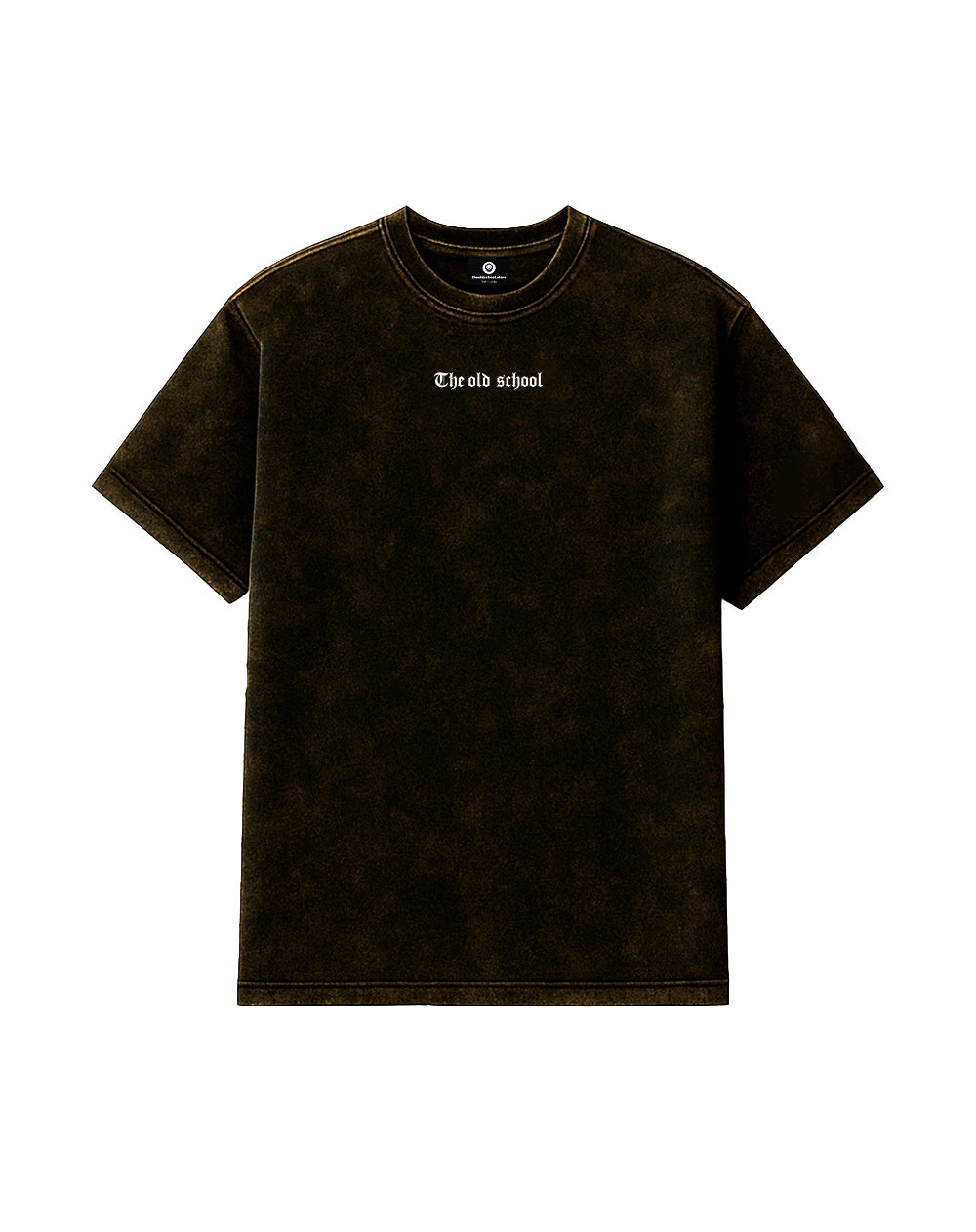 Burnout Black – The Old School Oversized Tee