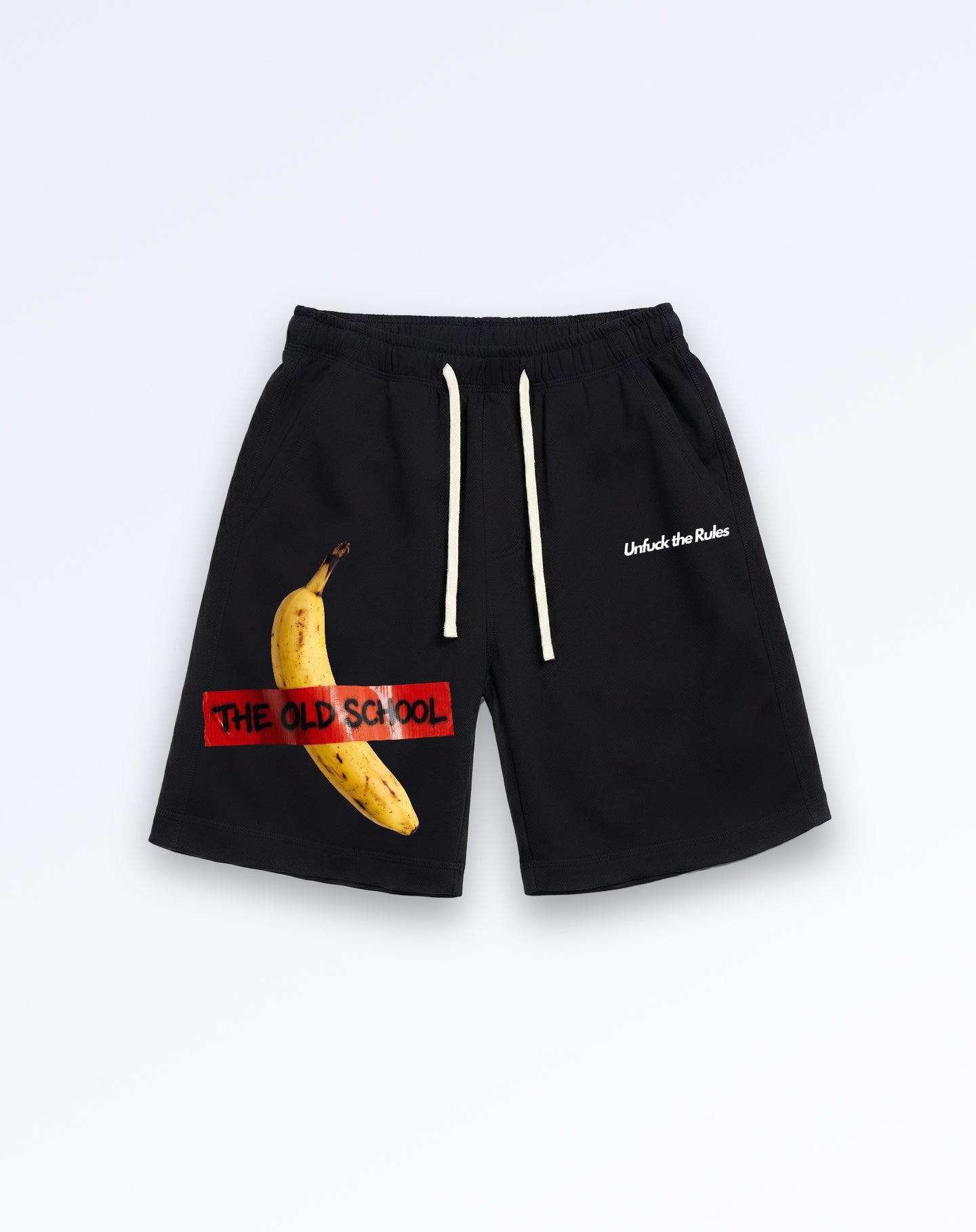 The Old School Banana Graphic Premium Shorts