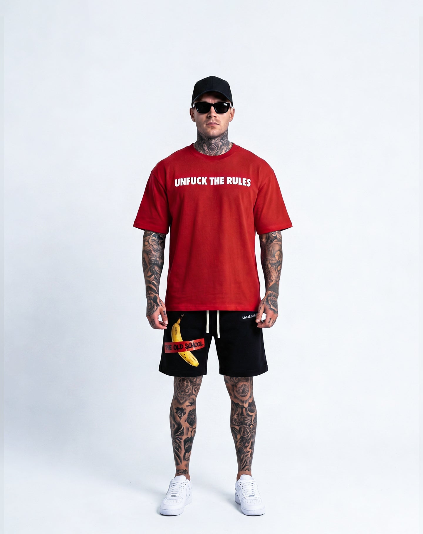 The Old School Banana Graphic Premium Shorts